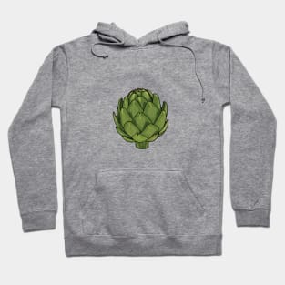 Artichoke cartoon illustration Hoodie